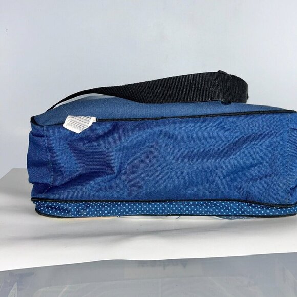 Baby Looney Tunes Large Comic Black Diaper Bag Vintage - Picture 6 of 9